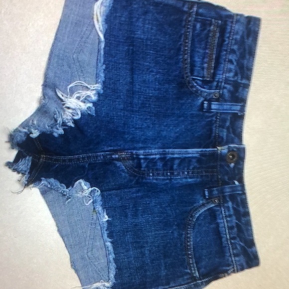 Free people loving good vibrations cut off shorts - Picture 5 of 5